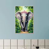 Adorable Jungle Royalty – Wooden Poster Gift - Wood frame - Wooden Framed Posters