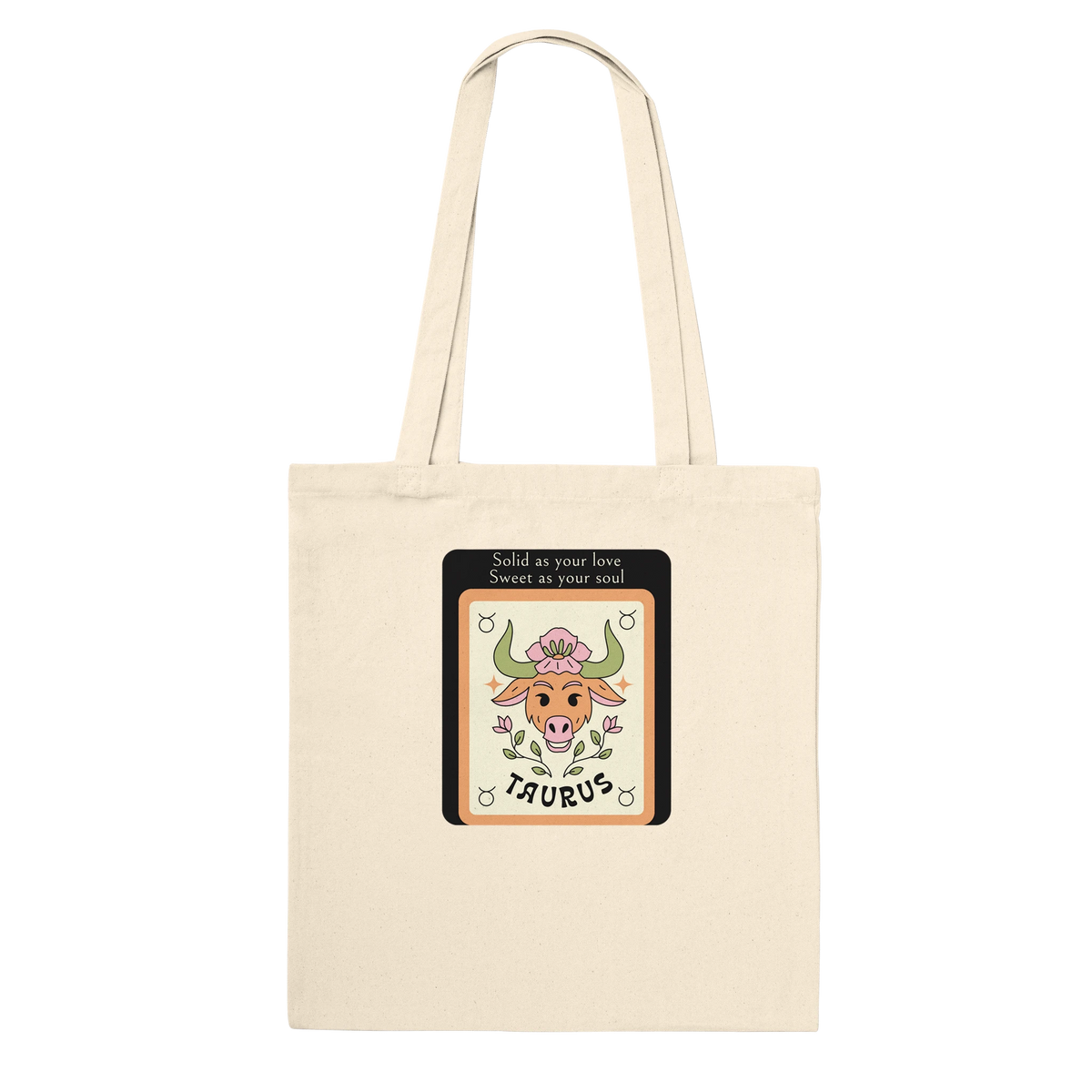 Zodiac Premium Tote Bag Gift for Her - Taurus - Tote Bags