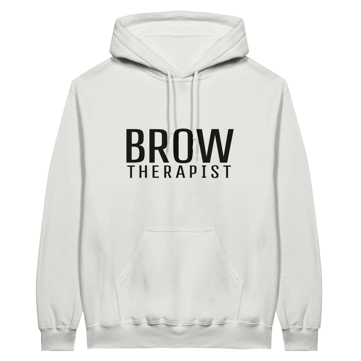 BROW THERAPIST - Define Beauty, Gift Self-Love - White - Hoodies