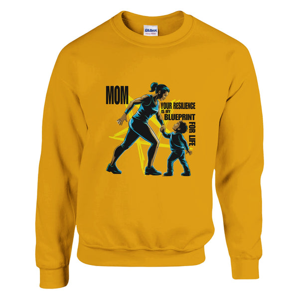 Reach for the Stars - A Mother's Strength - Gold - Sweatshirts