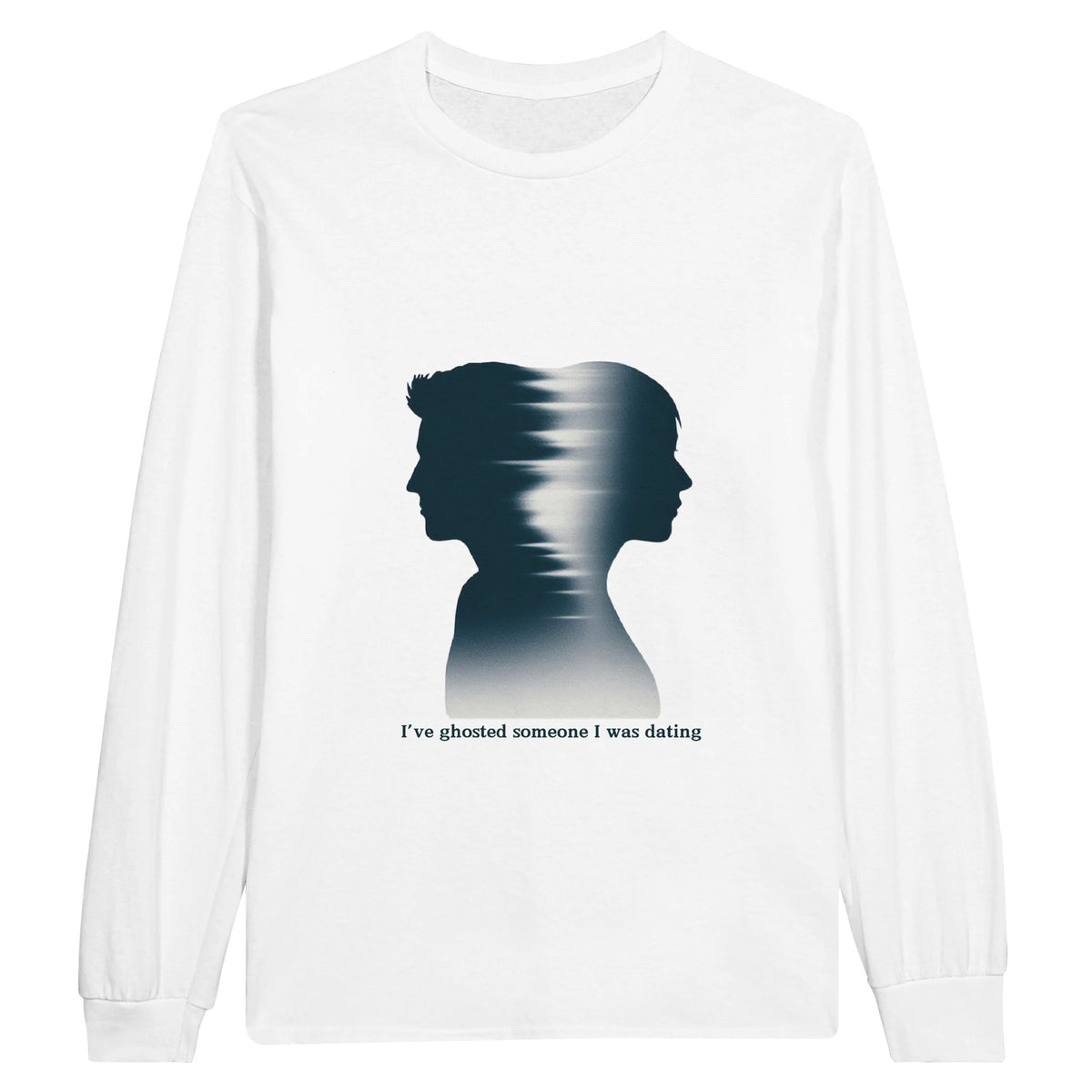 Silent Goodbyes - A Reflection on Ghosting - - Long Sleeves T-shirts