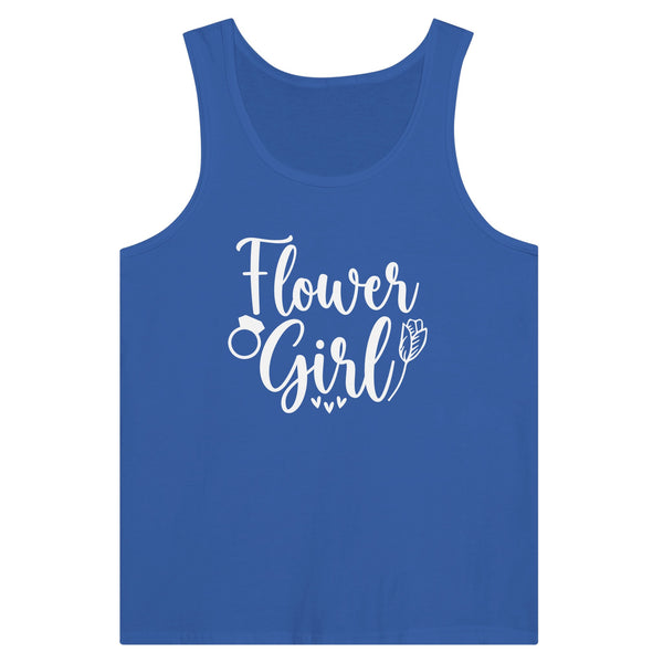 Sweet as a Flower - Girl Power Tank - True Royal - T-shirts