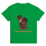 Sweet Delight - Happy Chocolate Day Tee Celebration! - Irish Green - Print Material