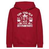 Fiesta Vibes - Premium Unisex Pullover Hoodie - Red - Hoodies