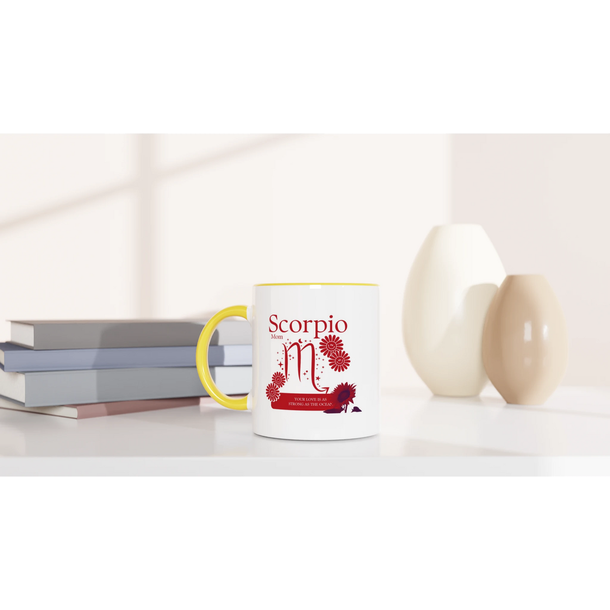Zodiac Mug with Color – Gift for Star Lovers - Scorpio - Mugs