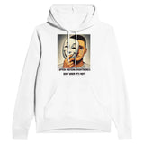 Masked Emotions Pullover - Reveal the Unseen - White - Hoodies