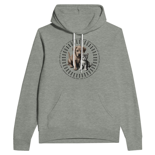 Snuggle Pals - Comfort in Companionship - Athletic Heather - Hoodies