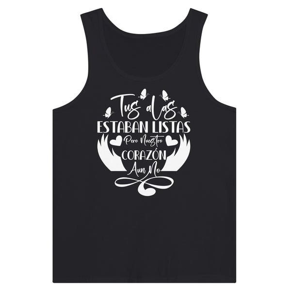 Ready Wings - A Journey of the Heart Tank-Top - Black - Print Material