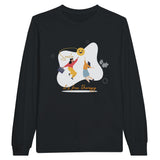 Smile Therapy Long-sleeve Tee for Colleagues - Black - Long Sleeves T-shirts