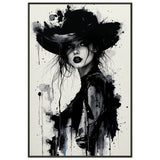 Shadow Muse - Grace in Black and White - - Framed Posters