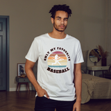 Play Ball - Unisex Baseball Fan V-neck Shirt - - Print Material