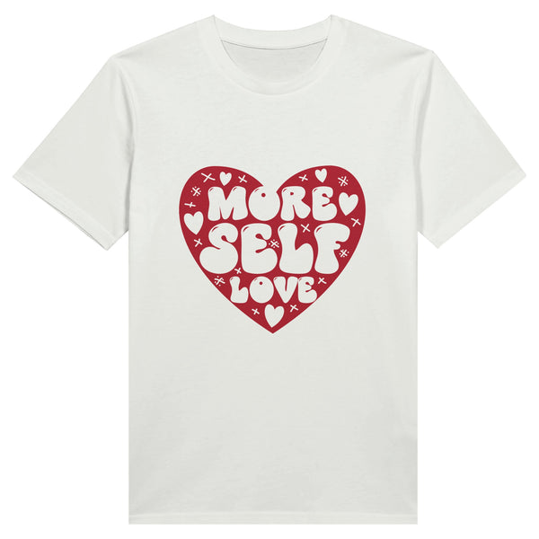 Empower Yourself with More Self Love - White - Crewneck T-shirts