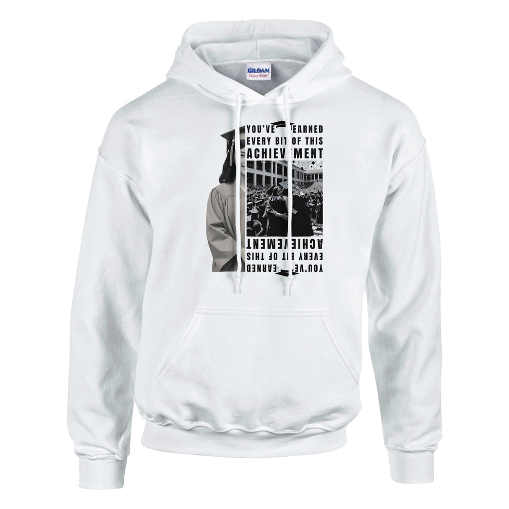 The Graduate’s Triumph - A Cozy Commemoration - White - Hoodies