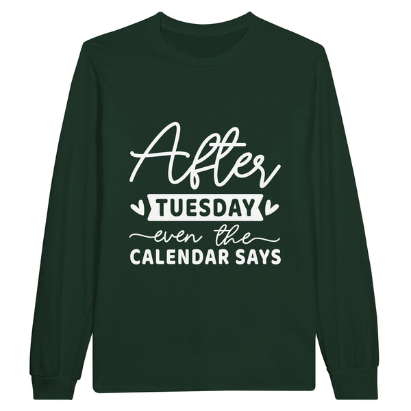 Midweek Musings - Timeless Wisdom on Cotton - Forest Green - Sweatshirt