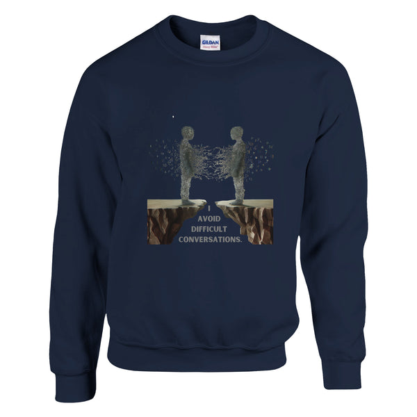 Bridging Words - The Conversation Gap Sweatshirt - Navy - Sweatshirts