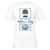 Proud Daddy T-Shirt for Father’s Day - White - T-Shirt