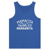 Sipping with Mom - 'Mamacita Needs a Margarita' - True Royal - Print Material