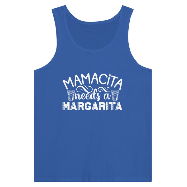 Sipping with Mom - 'Mamacita Needs a Margarita' - True Royal - Print Material