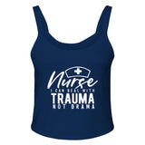 Nurse Resilience - Dealing with Trauma, Not Drama! - solid navy blend - Print Material