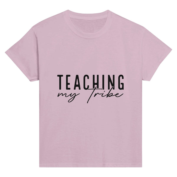 My Tribe, My Teachings - Embrace Connection on Cotton - Light Pink - Print Material