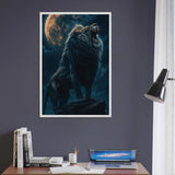 King of the Night – Wooden Framed Poster Gift - - Wooden Framed Posters