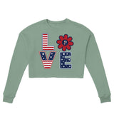 American Love - Stars and Stripes - Dusty Blue - Hoodies