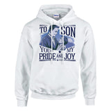 To My Son – You Are My Greatest Joy - White - Hoodies