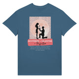 Boyfriend + Valentine = Perfection Tee - Indigo Blue - T-Shirt