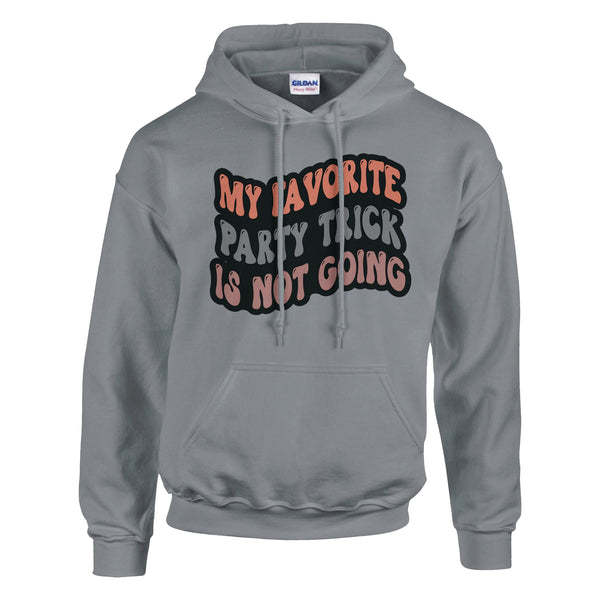 Embrace Introversion - Wear Your Party Trick with Pride - Sport Grey - Hoodies