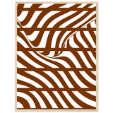 Flowing Lines - Contemporary Wall Art - 60x80 cm 24x32″ Wood frame - Wooden Framed Posters