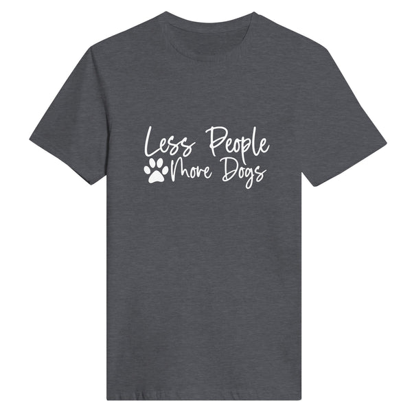 Paws Over People - Celebrating Furry Friendships! - Dark Heather - Print Material