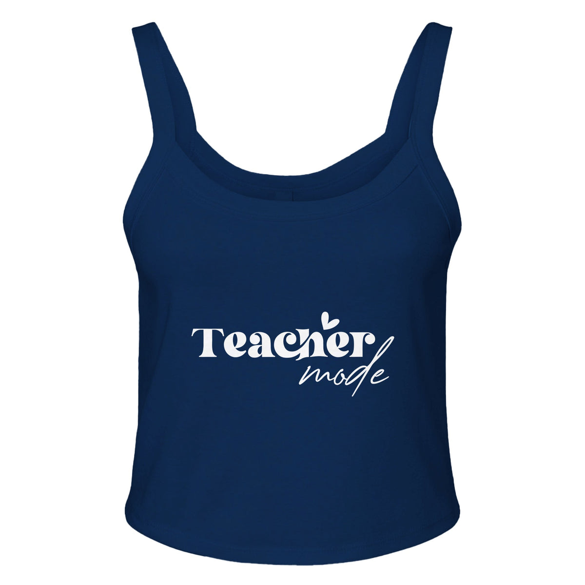 Teacher Mode - Educating in Style - solid navy blend - Print Material