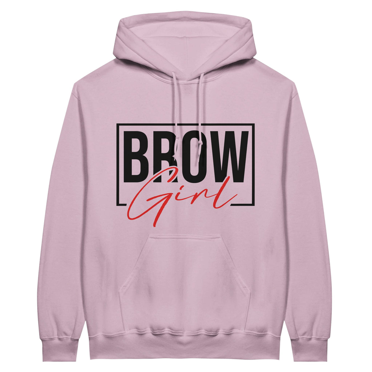 BROWN Girl - Heritage Hues, Timeless Memories - Light Pink - Hoodies