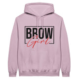 BROWN Girl - Heritage Hues, Timeless Memories - Light Pink - Hoodies