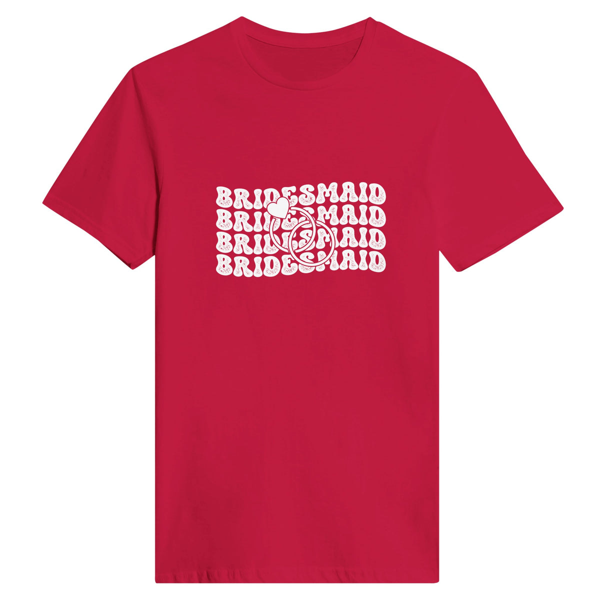 Cherish the Moments - Bridesmaid Edition - Red - Crewneck T.shirts