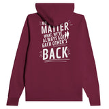 Forever Back-to-Back – The Bond of Brothers - Maroon - Hoodies