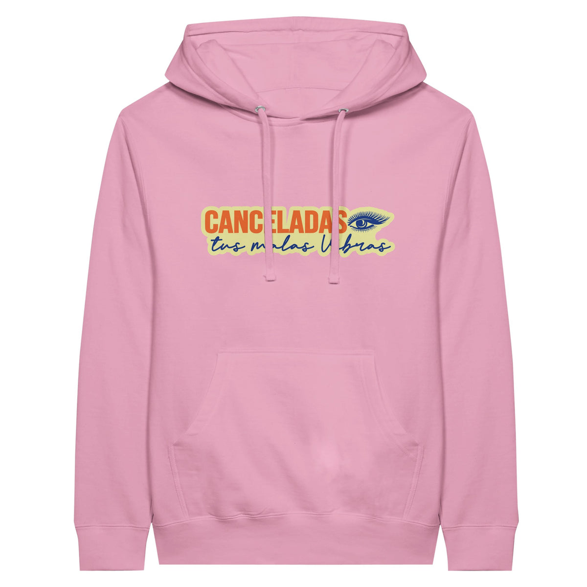 Eyes of Empowerment - Cancelling Negativity - Light Pink - Pullover Hoodies