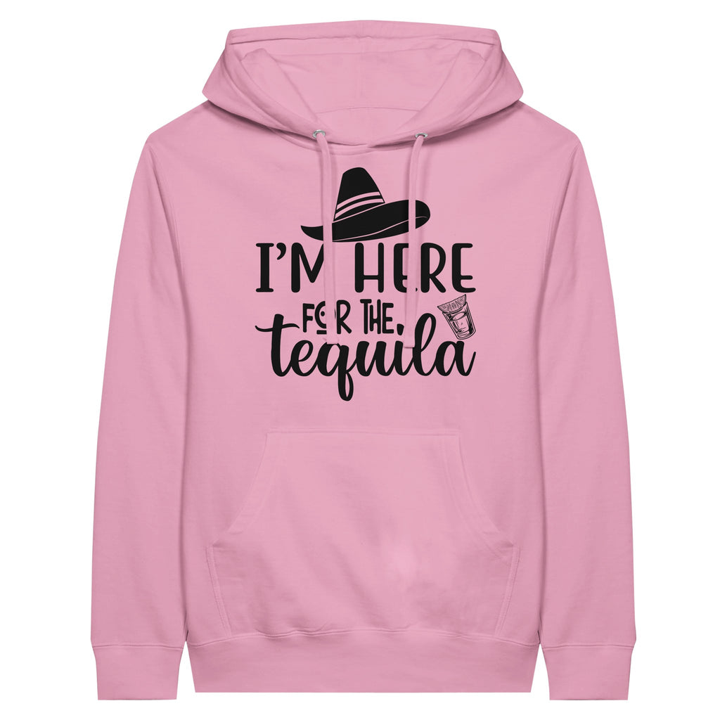 Unisex Pullover Hoodie - Tequila Moments - Light Pink - Hoodies