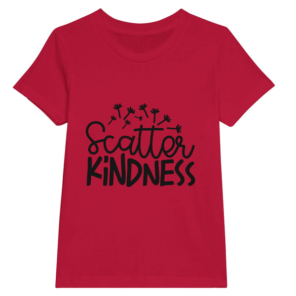 Empathy in Action - Wear Your Kindness Proudly - Red - Kids' T-shirts