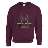 Bridging Words - The Conversation Gap Sweatshirt - Maroon - Sweatshirts