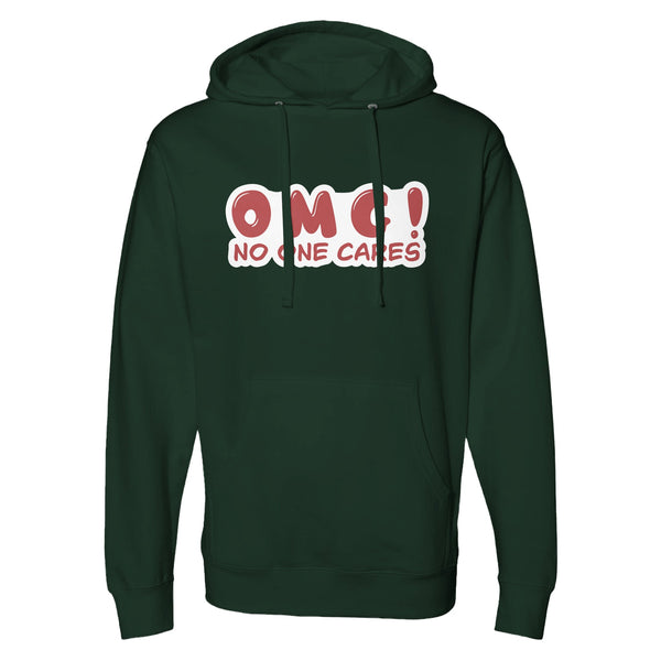 Irreverent Charm - Wear Your Attitude with This Hoodie - Forest Green - Hoodies