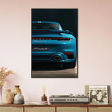 Gift Iconic Drive – 911 Turbo S Metal Framed Poster - - Metal Framed Posters