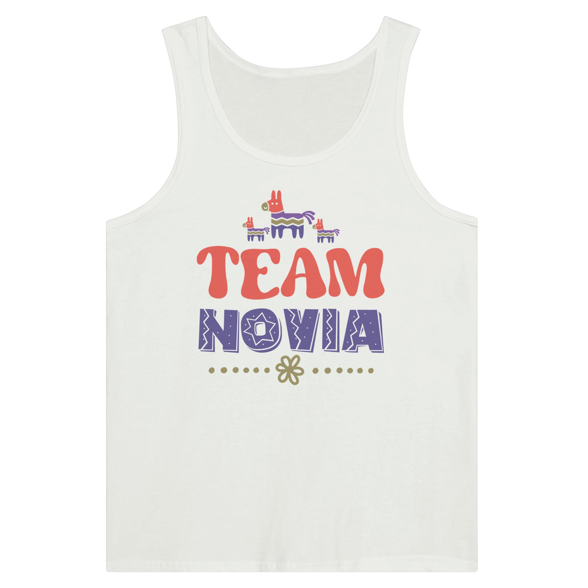 Forever Friends - 'Team Novia - White - Tank Tops