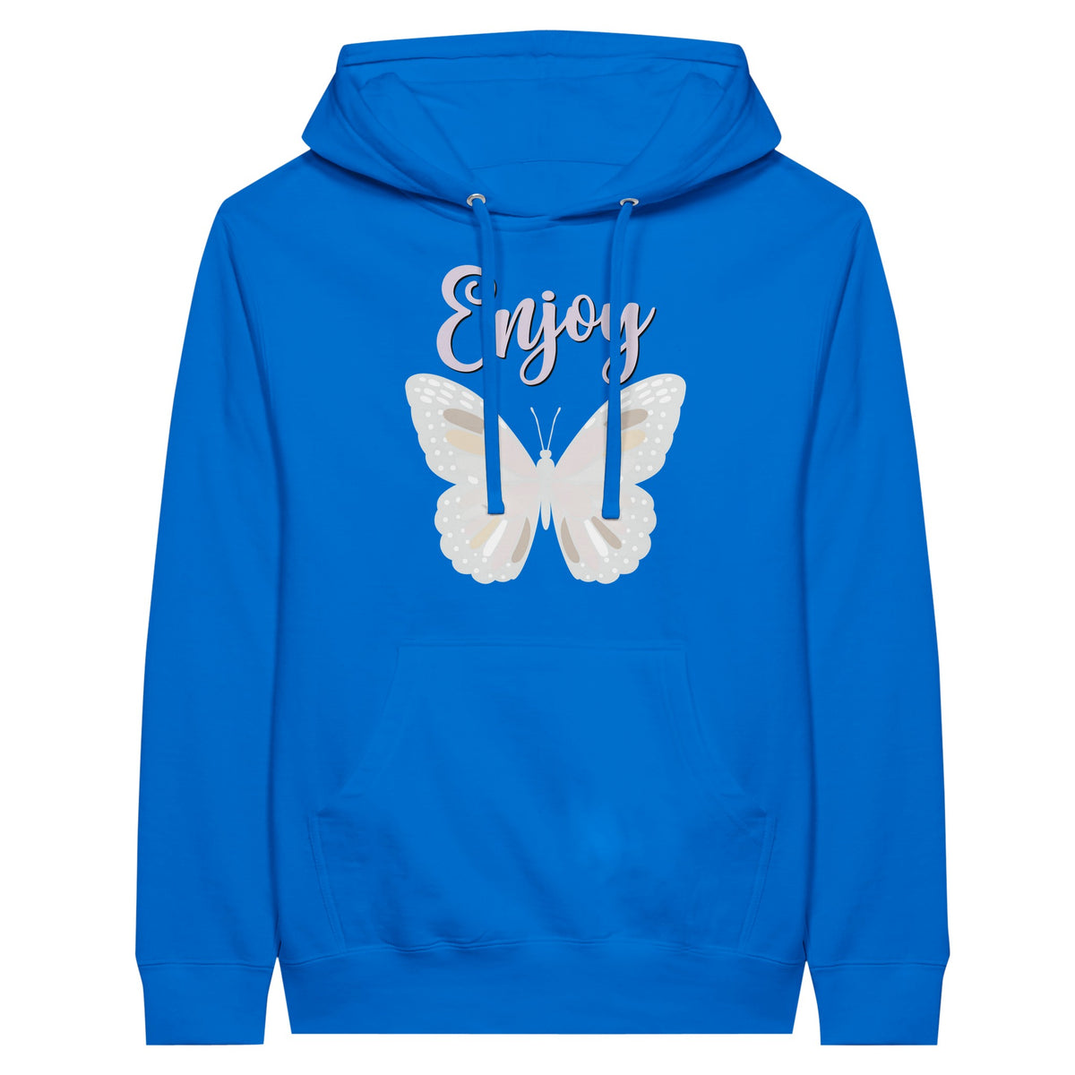 Butterfly Bliss Premium Unisex Hoodie - Royal - Hoodies