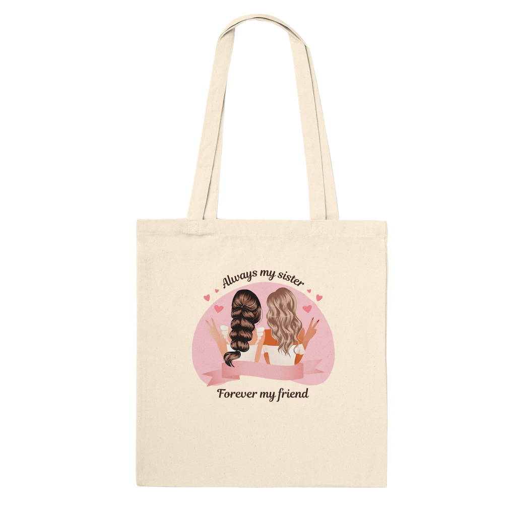 Bonded by Love - Sisters Forever Tote - Default Title - Tote Bags