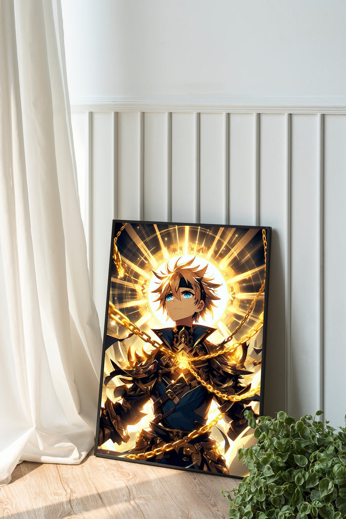 Chains of Light Ascend - 20x30 - Framed Posters