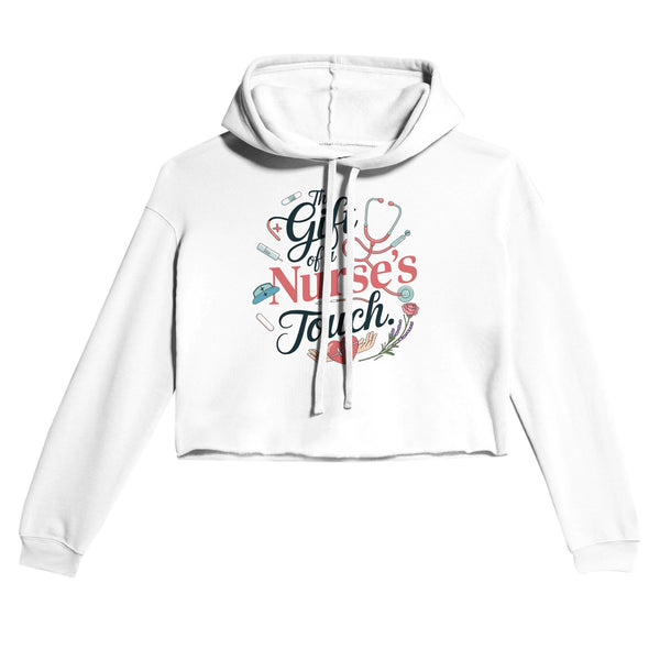 The Gift of a Nurse’s Touch - A Tribute to Caring Hands - White - Hoodies