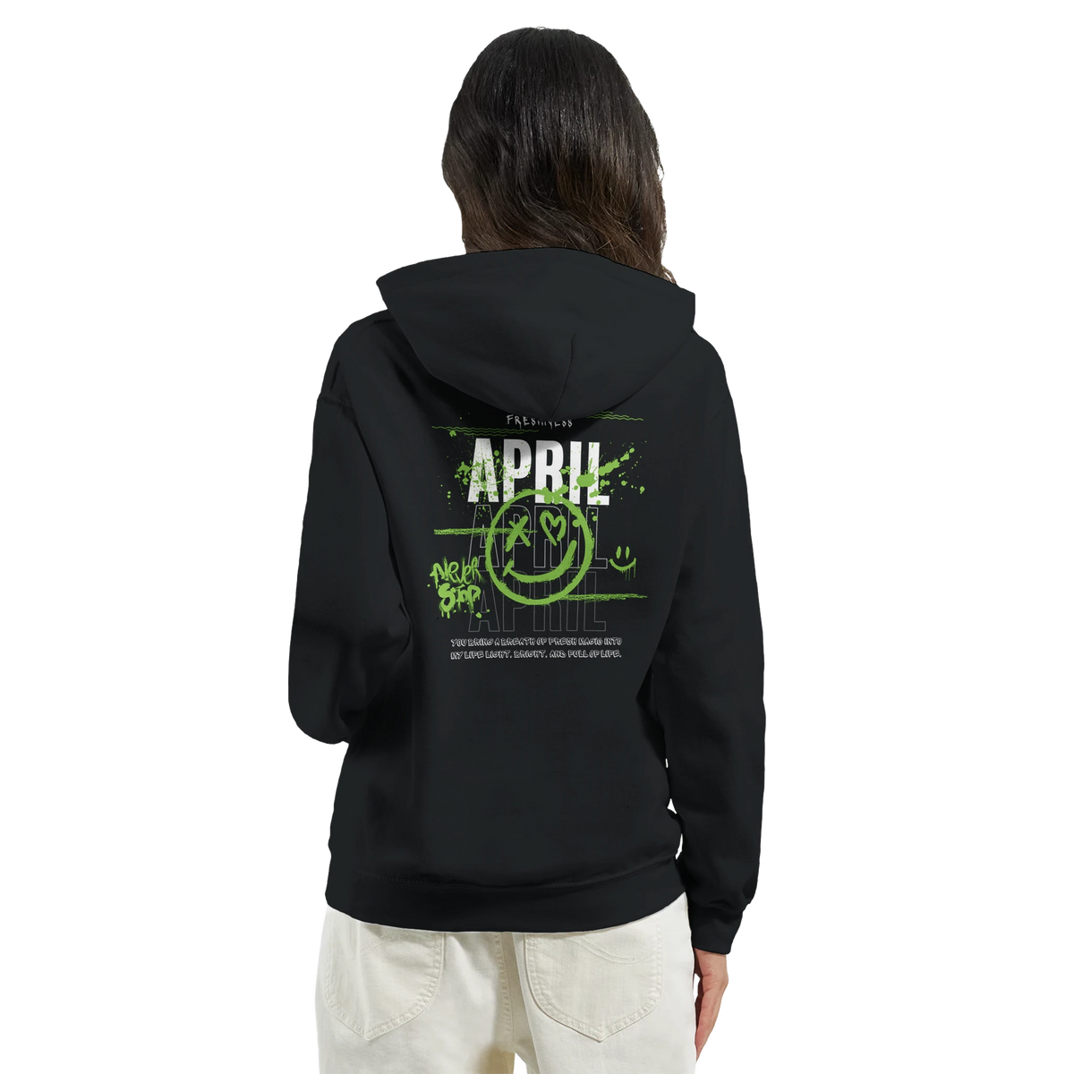 Gildan® Month Spirit Hoodie | Express Love Through Art - April - Hoodies