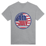 Stars, Stripes, and Memories - 4th of July Celebration Tee - Sports Grey - T-Shirts