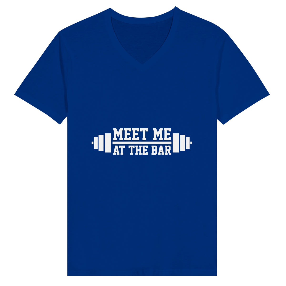 Elevate Your Workout Vibes - Join Me at the Bar - True Royal - T-shirts